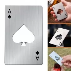 Відкривачка з нержавіючої сталі - Ace of Spades - Карта Туз Пік
